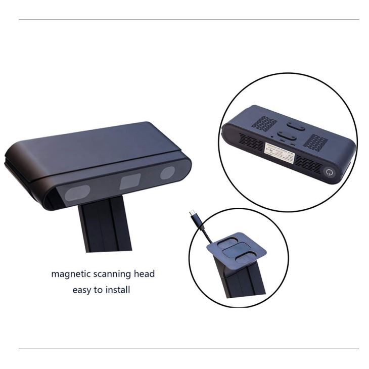 Desktop White Light 3D Scanner，Three-dimensional Data Model，Freedom Of Creation Is Not Restricted